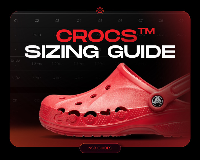 Crocs Sizing Guide NSB