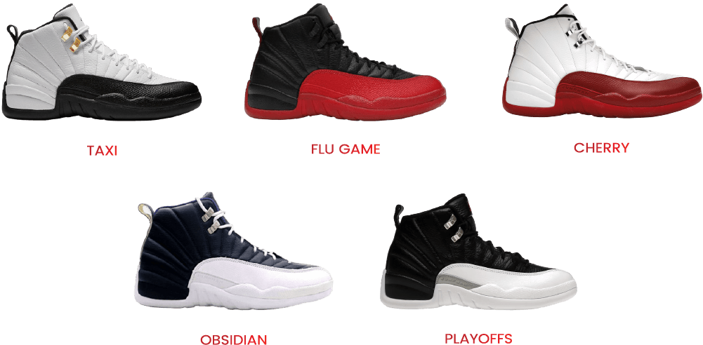 Jordan 12 History OG Colorways