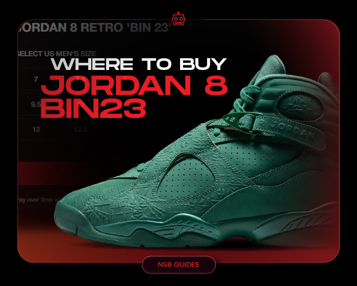 Where to Buy Jordan 8 Bin 23 NSB