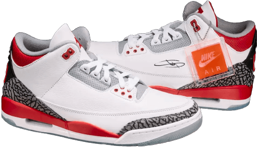 Eminem Sneaker Auction Jordan 3 Slim Shady