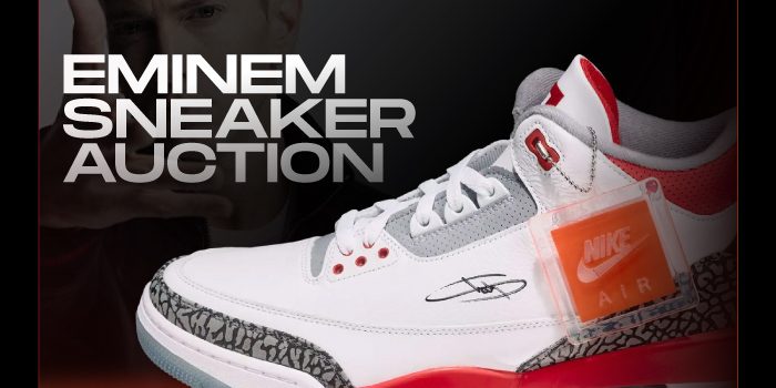 Eminem Sneaker Auction NSB Eminem Sneaker Auction NSB
