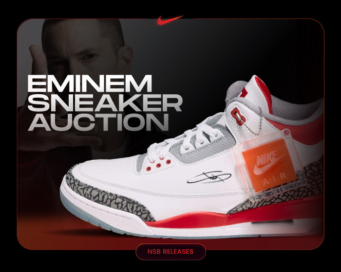 Eminem Sneaker Auction NSB