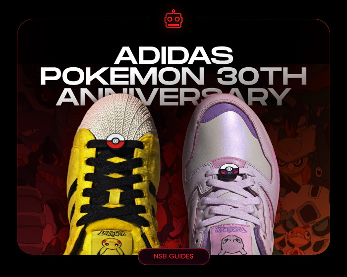 Pokemon Adidas 30th anniversary NSB