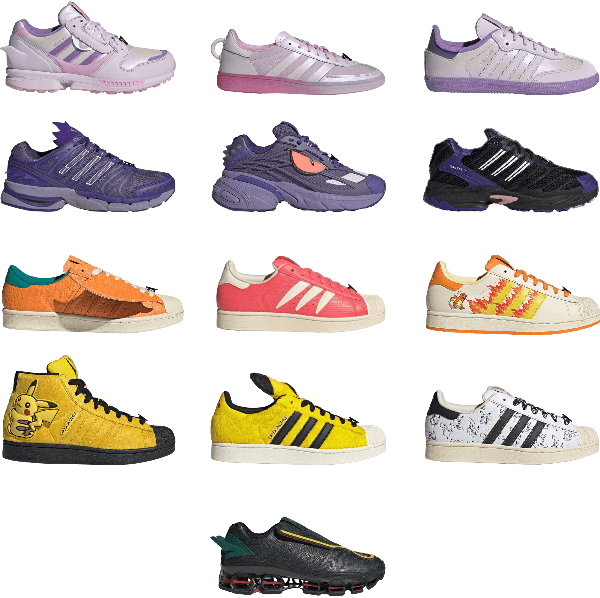 Pokemon Adidas 30th anniversary lineup NSB