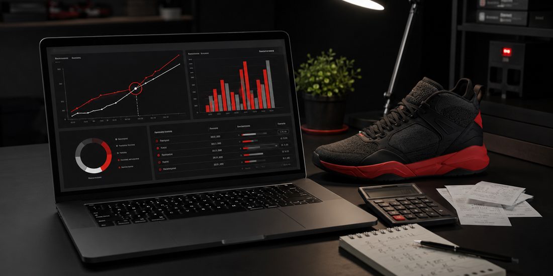 neaker-bot-roi-break-even Sneaker bot ROI calculation with operating costs, resale profit and break-even analysis