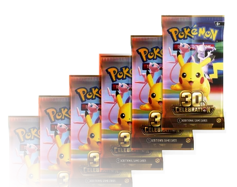 Packs of Pokemon Cards