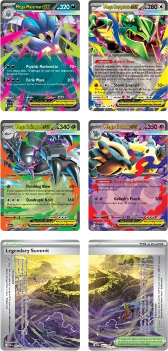 Pokémon TCG Mega Evolution Delta Reign Cards